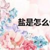 鹽是怎么做的視頻（鹽是怎么做的）