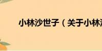 小林沙世子(關于小林沙世子簡介)