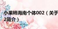 小果柿海南個體002(關于小果柿海南個體002簡介)