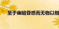 至于幽暗昏惑而無物以相之的而的用法