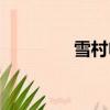 雪村電影形象（雪村電影）