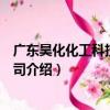 廣東昊化化工科技有限公司（關于廣東昊化化工科技有限公司介紹）