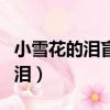 小雪花的淚盲人叔叔可能在想什么（小雪花的淚）