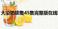 大染坊續集45集完整版在線觀看(大染坊續)