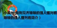 小梁州·我則見齊臻臻的強人擺列著(關于小梁州·我則見齊臻臻的強人擺列著簡介)