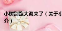 小樹別跑大海來了(關于小樹別跑大海來了簡介)