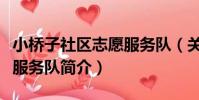 小橋子社區志愿服務隊(關于小橋子社區志愿服務隊簡介)