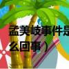 孟美岐事件是怎么回事圖片（孟美岐事件是怎么回事）