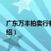 廣東萬豐拍賣行有限公司（關于廣東萬豐拍賣行有限公司介紹）