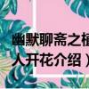 幽默聊齋之植物人開花（關于幽默聊齋之植物人開花介紹）