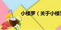 小樓羅(關于小樓羅簡介)