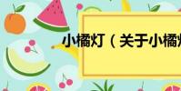 小橘燈(關于小橘燈簡介)