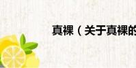 真裸(關于真裸的簡介)