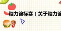 腦力錦標賽(關于腦力錦標賽的簡介)