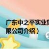 廣東中之平實業集團有限公司（關于廣東中之平實業集團有限公司介紹）