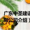 廣東中圣建設有限公司（關于廣東中圣建設有限公司介紹）