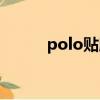 polo貼膜漸變白粉（polo貼膜）