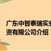 廣東中智泰瑞實業投資有限公司（關于廣東中智泰瑞實業投資有限公司介紹）