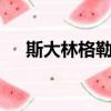斯大林格勒 （關于斯大林格勒 的簡介）