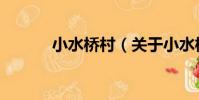 小水橋村(關于小水橋村簡介)
