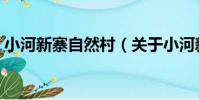 小河新寨自然村(關于小河新寨自然村簡介)