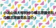 小湯山鎮大柳樹村巾幗志愿服務隊(關于小湯山鎮大柳樹村巾幗志愿服務隊簡介)