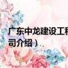廣東中龍建設工程有限公司（關于廣東中龍建設工程有限公司介紹）