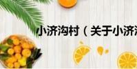 小濟溝村(關于小濟溝村簡介)