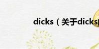 dicks(關于dicks的簡介)