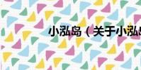 小泓島(關于小泓島簡介)