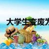 大學生變廢為寶手工作品(變廢為寶手工作品)