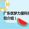 廣東優夢力量科技有限公司（關于廣東優夢力量科技有限公司介紹）