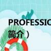 PROFESSIONAL（關于PROFESSIONAL的簡介）