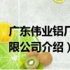 廣東偉業鋁廠有限公司（關于廣東偉業鋁廠有限公司介紹）