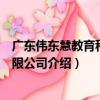 廣東偉東慧教育科技有限公司（關于廣東偉東慧教育科技有限公司介紹）