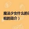魔法少女什么的已經夠了啦（關于魔法少女什么的已經夠了啦的簡介）
