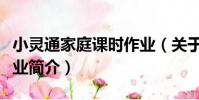 小靈通家庭課時作業(關于小靈通家庭課時作業簡介)
