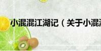 小混混江湖記(關于小混混江湖記簡介)