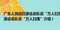 廣東人民抗日游擊總隊反“萬人掃蕩”(關于廣東人民抗日游擊總隊反“萬人掃蕩”介紹)