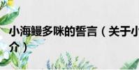 小海鰻多咪的誓言(關于小海鰻多咪的誓言簡介)