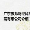 廣東傲龍財經科技發展有限公司（關于廣東傲龍財經科技發展有限公司介紹）