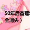 50年后香蕉將徹底消失（2050年香蕉或將完全消失）