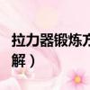 拉力器鍛煉方法圖解視頻（拉力器鍛煉方法圖解）