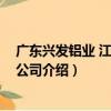 廣東興發鋁業 江西有限公司（關于廣東興發鋁業 江西有限公司介紹）