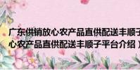 廣東供銷放心農產品直供配送豐順子平臺(關于廣東供銷放心農產品直供配送豐順子平臺介紹)
