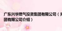 廣東興華燃氣投資集團有限公司(關于廣東興華燃氣投資集團有限公司介紹)