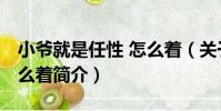小爺就是任性 怎么著(關于小爺就是任性 怎么著簡介)