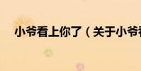 小爺看上你了(關于小爺看上你了簡介)