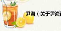尹海(關于尹海簡介)
