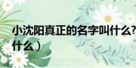 小沈陽真正的名字叫什么?(小沈陽的原名叫什么)
